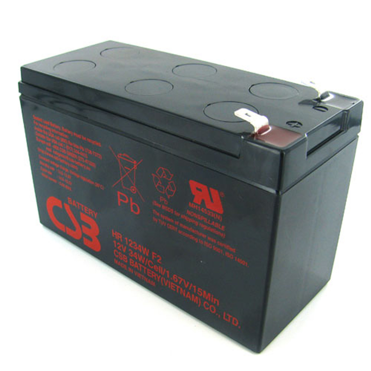 Voorbijganger Bestuurbaar Edele HR1234WF2 - CSB 12V 9Ah Home Alarm Battery provided by AtBatt.com