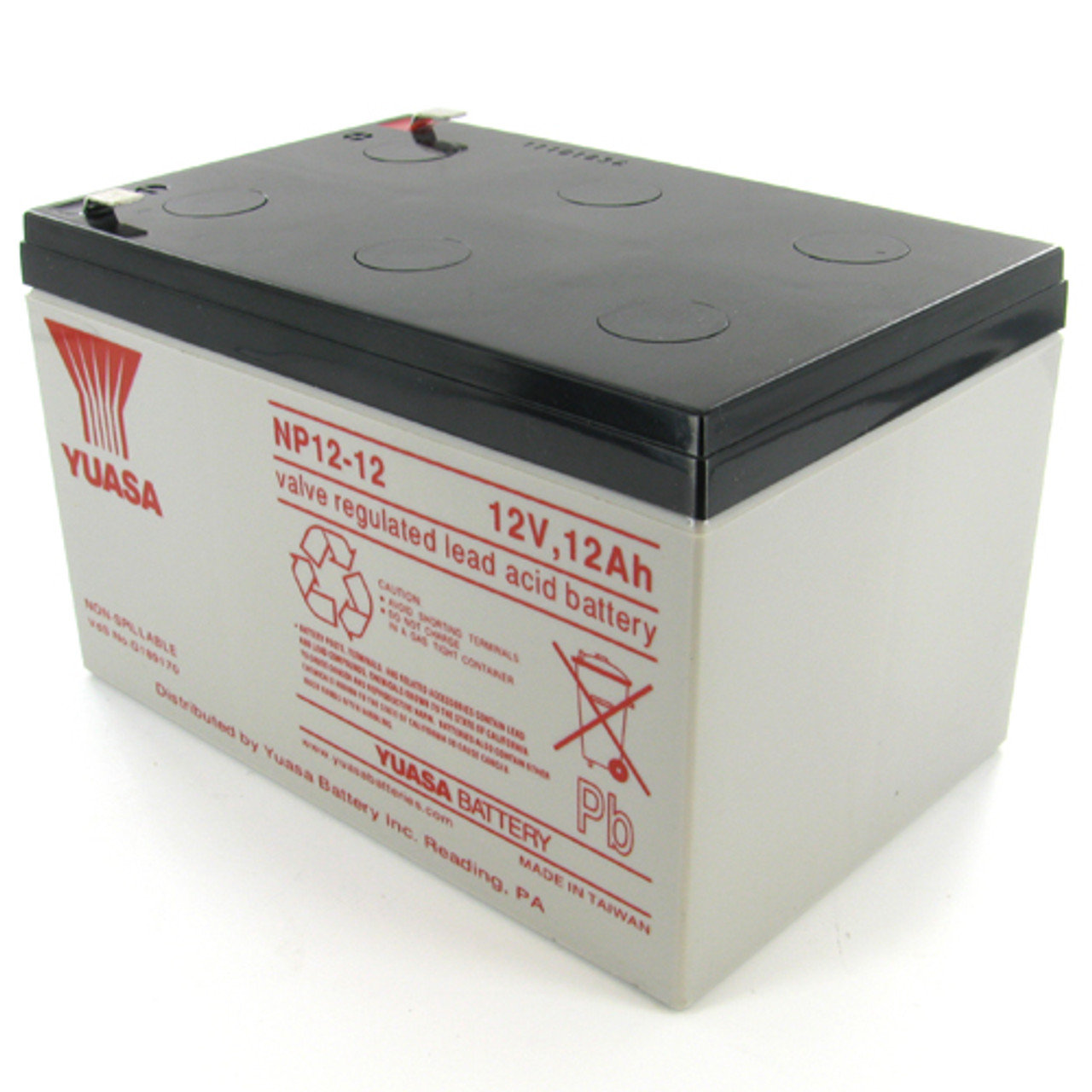 Yuasa 12V 12Ah NP12-12 Sealed Lead Acid Battery