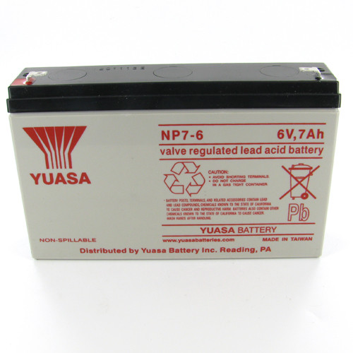 Yuasa NP7-6 F1 Sealed Lead Acid Battery