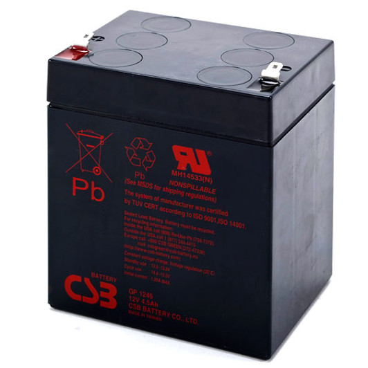 GP12400, CSB Energy Batterie rechargeable, Plomb-Acide, 12V, 40Ah, Borne à  vis, M5