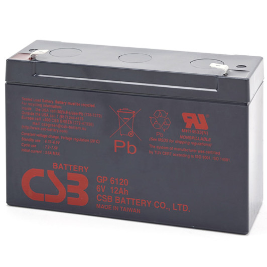 CSB GP-12120F2 12V 12Ah Battery