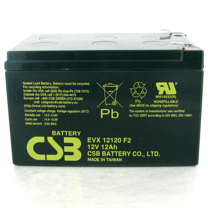 12V 12Ah Battery, Sealed Lead Acid battery (AGM), B.B. Battery