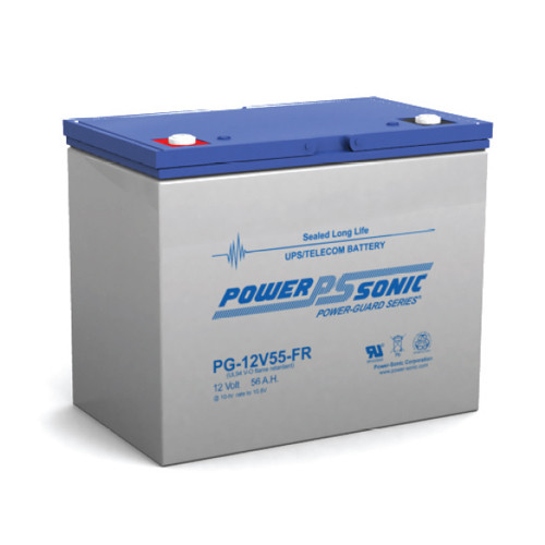 PG-12V55FR - Power-Sonic PG-12V55FR Power-Guard Sealed Lead Acid