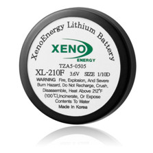 XL-210F Xeno Energy 1/10D 3.6V Lithium Battery (PINS)