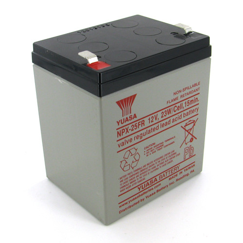 Yuasa NPX-25FR Sealed Lead Acid Battery with F2 Terminal