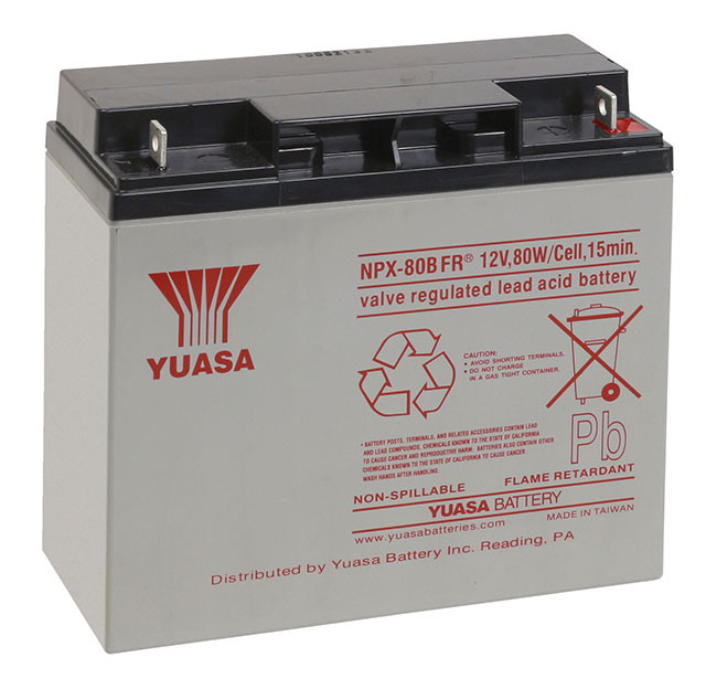 YUASA YTK-D901YHF(W) 未開封 Yuasa NPX-80BFR 12V Sealed Lead Acid Battery