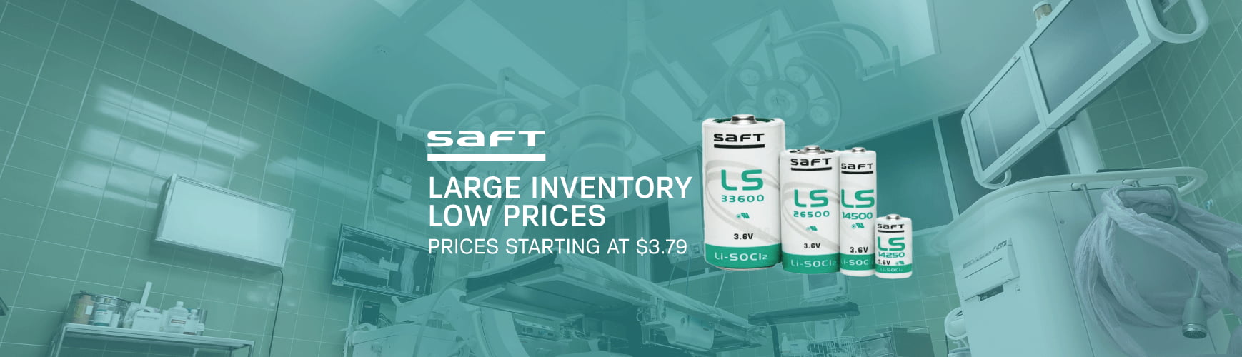 Saft Battery Promotional Banner