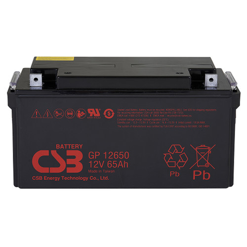 CSB GP-12650 12V 65Ah Battery
