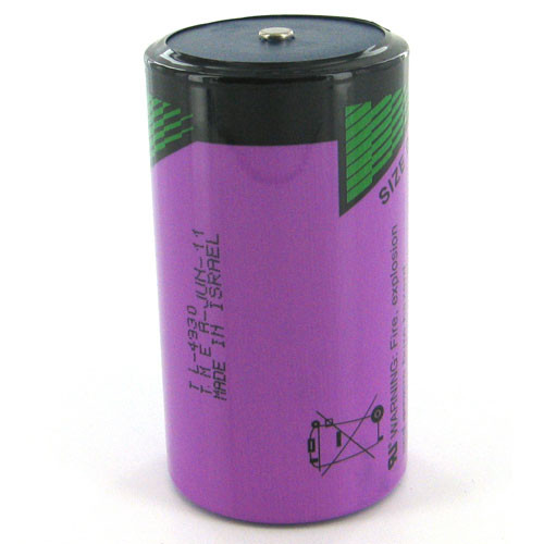 TL-4930 - Tadiran D 3.6V Lithium Battery provided by AtBatt.com