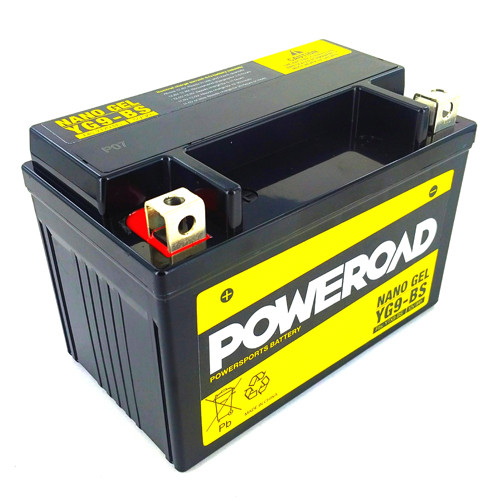 Yuasa YTX9-BS 12V 8Ah 135CCA Battery Sealed Acid Included