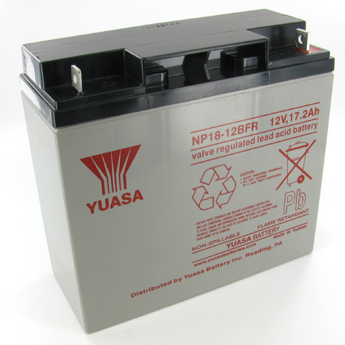NP18-12BFR - Yuasa NP18-12B Sealed Lead Acid Battery