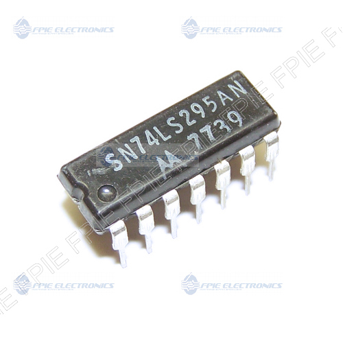 SN74LS295AN 4-bit Shift Register w/ Tri-State Outputs by Motorola