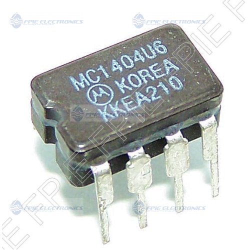 MC1404U6 Three Terminal Voltage Reference, 1 Output, 6.25V, CDIP-8 by Motorola