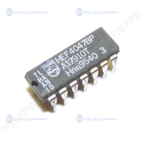 HEF4047BP Monostable Multivibrator by Philips