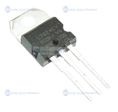 L7824CV Regulator Pos 24V, 1.5A IC by STMicroelectronics