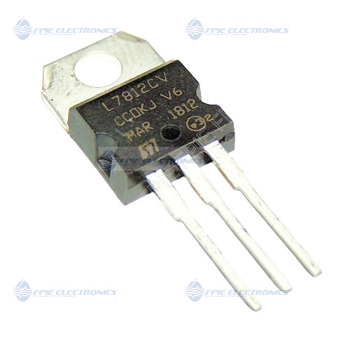 L7812CV Regulator Pos 12V, 1.5A IC by STMicroelectronics
