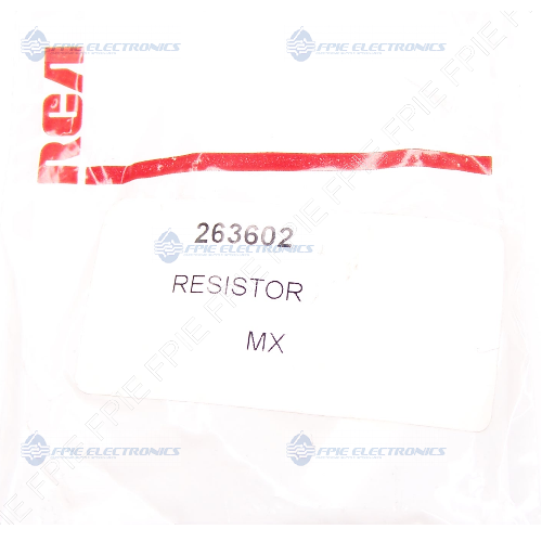 263602 Original Resistor by RCA