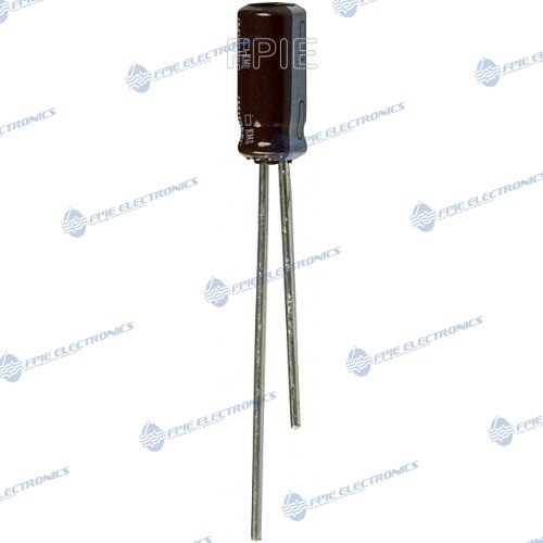 10V, 100uF Radial KMG Capacitor 5x12.50mm by Chemi-Con (200-6032)