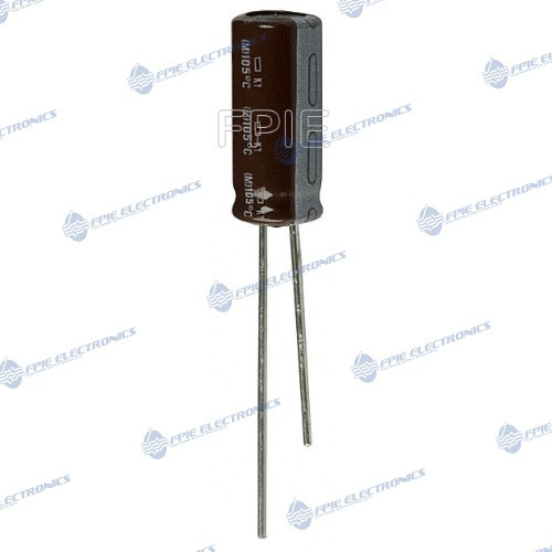 10V, 1000uF Radial KY Capacitor 8x20mm by Chemi-Con (200-6024)