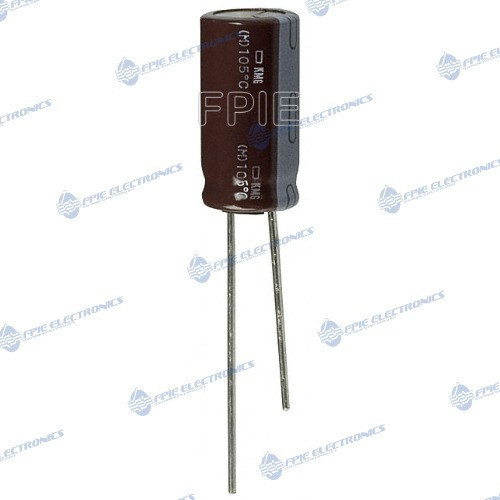 10V, 2200uF Radial KMG Capacitor 10x20mm by Chemi-Con (200-5740)
