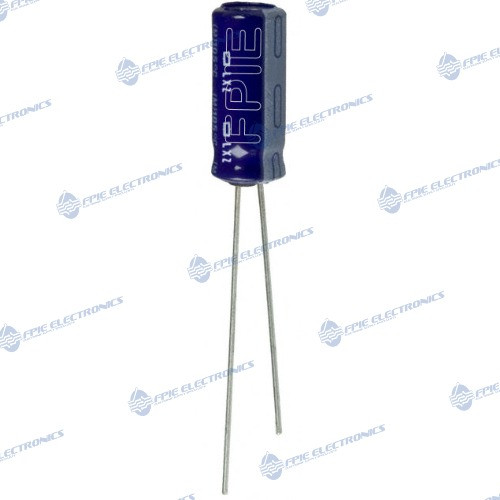 16V, 220uF Radial LXZ Capacitor 6.3x16.50mm by Chemi-Con (200-6071)