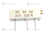 50k Ohm Linear Cermet Trimmer Pot by Allen Bradley (94P503)