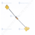 820k Ohm, 1/4W, 5% Carbon Film Resistors by RGA (600-7072)