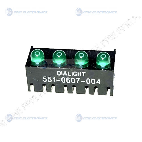 4-LED Bar Display Green by DIALIGHT (401-7335)