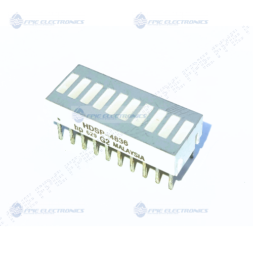 HDSP-4836 Triple Color 10-Element Led Array by Hewlett Packard