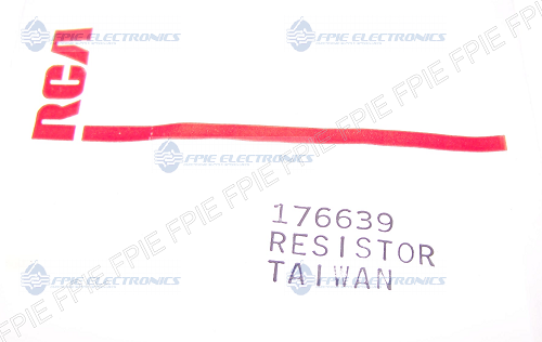 176639 Original Resistor by RCA