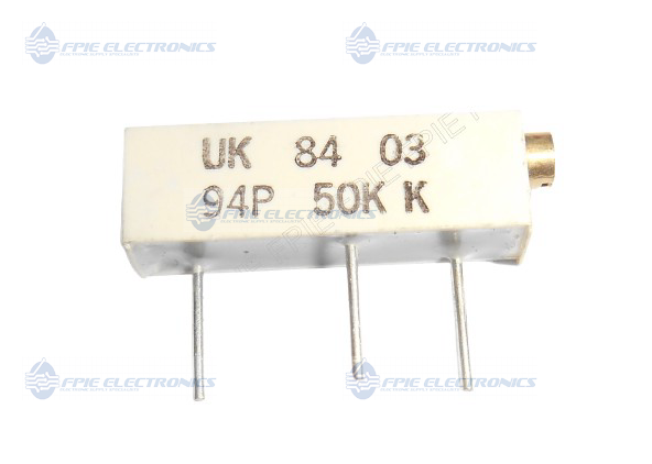 50k Ohm Linear Cermet Trimmer Pot by Allen Bradley (94P503)