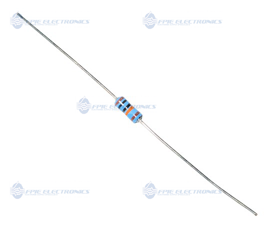 100k Ohm, 1/4W, 1% Metal Film Resistor (981-PF-100K-Q-1)