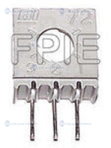 500 Ohm 3/8" 10% Cermet Potentiometer Beckman Industries (3386W-1-500)