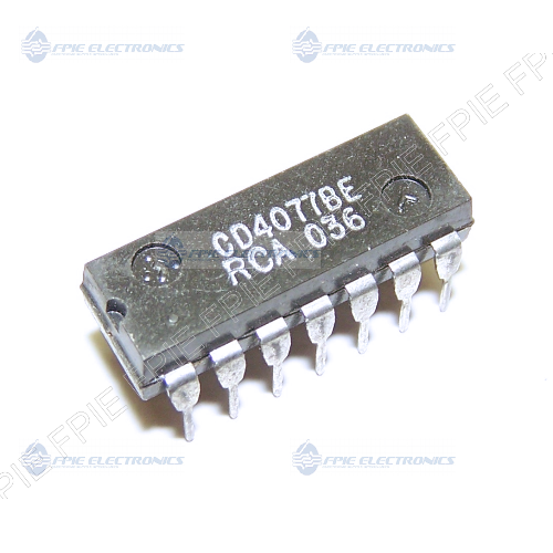 CD4077BE CMOS, Quad Exclusive-OR Gate by RCA