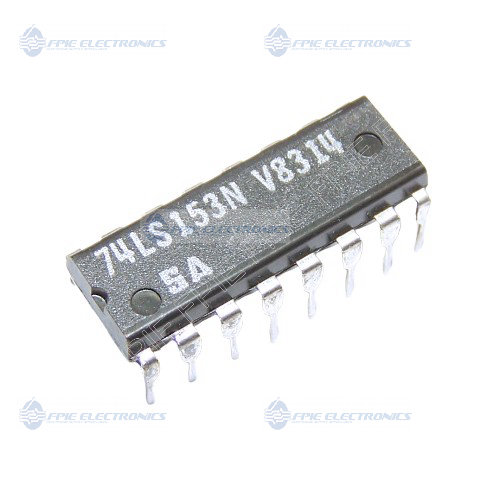 74LS153N Dual 4-Line-to-1-Line Data Selector/Multiplexer by Signetics