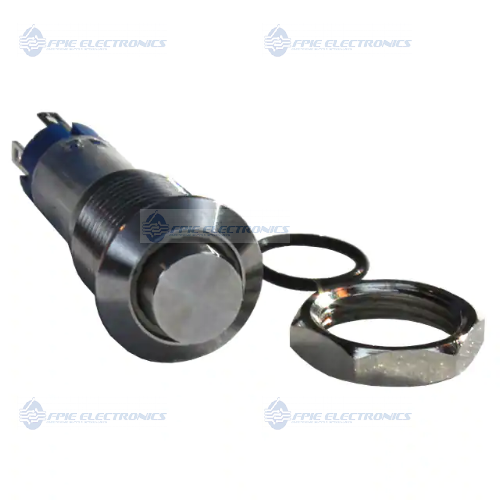 10mm Dia. IP40 Anti-Vandal Switch SPST-NO by CIT Relay and Switch (GHNDSBX)