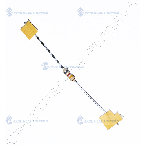 820k Ohm, 1/4W, 5% Carbon Film Resistors by RGA (600-7072)