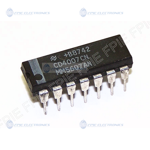 CD4007CN Dual Compl Pair Plus Inverter by National Semiconductor