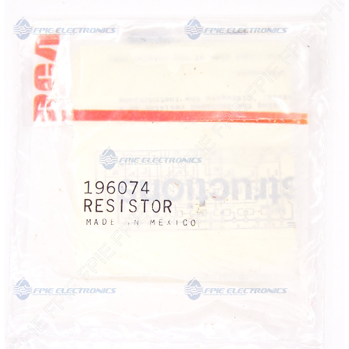 196074 Original Resistor by RCA