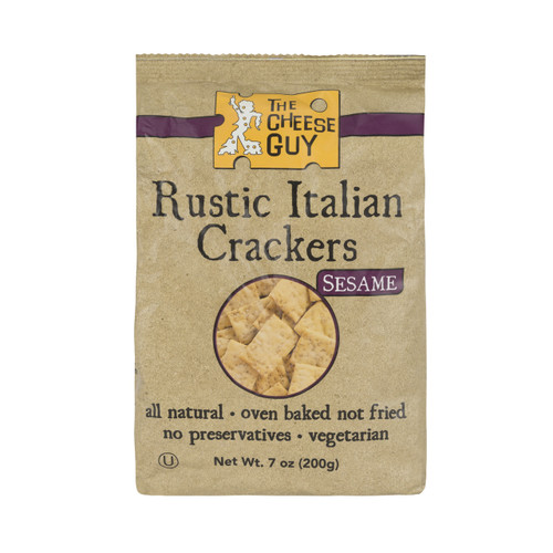 3 Pack of Rustic Italian Crackers - Sesame