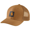 Carhartt Men's Rugges Flex Twill Mesh-Back Logo Patch Cap