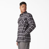 Dickies Men's Sherpa Lined Flannel Shirt Jacket