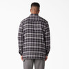 Dickies Men's Sherpa Lined Flannel Shirt Jacket