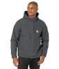 Carhartt Men's Rain Defender Relaxed Fit Fleece Reversible Jacket