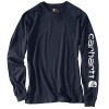 Carhartt Men's Signature Logo Long Sleeve T-Shirt