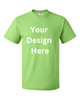 50 Pieces Bulk Custom Screen Printed T-shirt (1-2 Ink) Size: XS-3XL