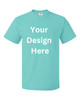 50 Pieces Bulk Custom Screen Printed T-shirt (1-2 Ink) Size: XS-3XL