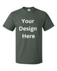 50 Pieces Bulk Custom Screen Printed T-shirt (1-2 Ink) Size: XS-3XL