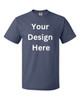 50 Pieces Bulk Custom Screen Printed T-shirt (1-2 Ink) Size: XS-3XL