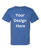 100 Pieces Bulk Custom Screen Printed T-shirt (1-2 Ink) Size: XS-3XL